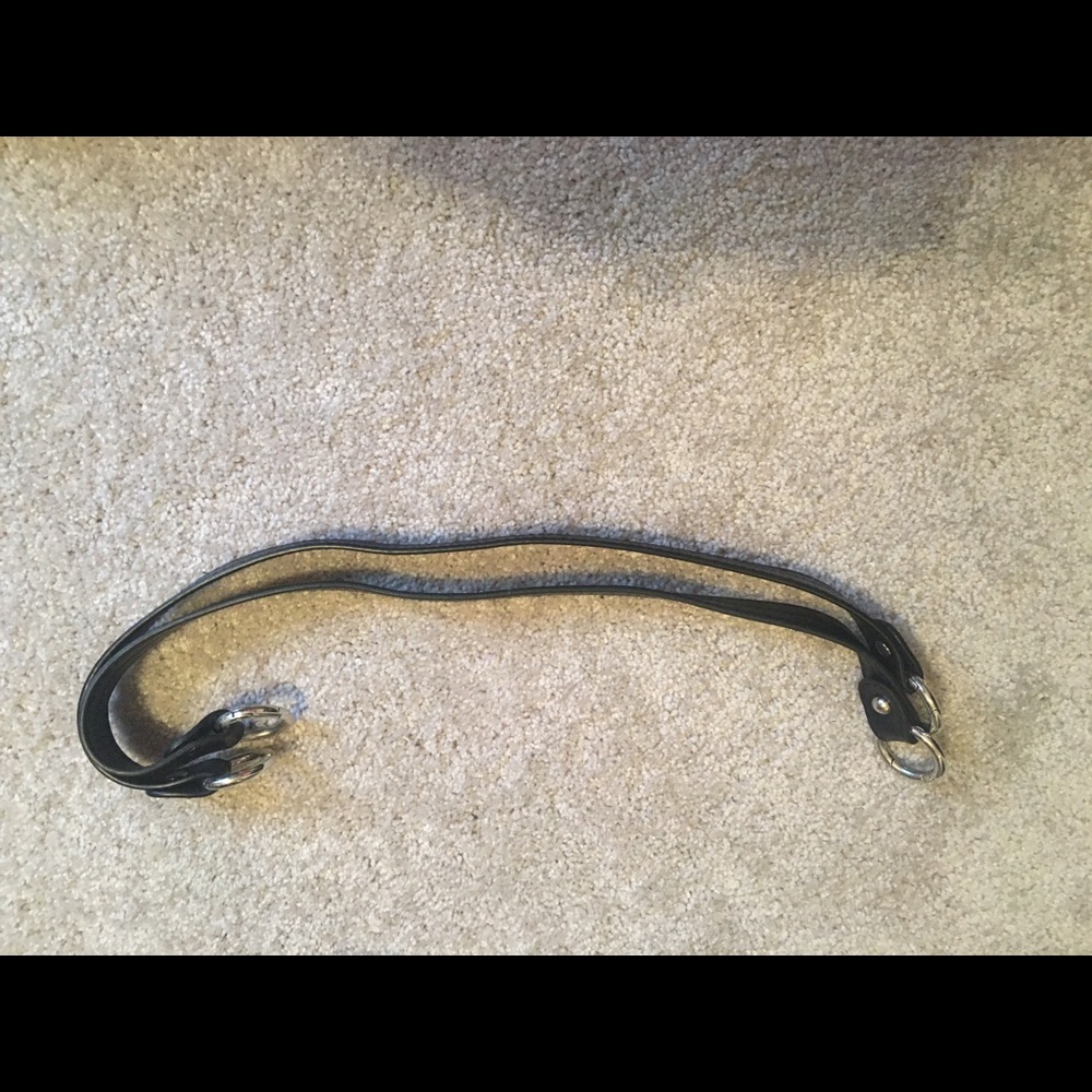 Miche black purse straps